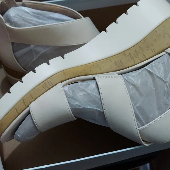 Womens SOUL Naturalizer Goodtimes Platform Wedge Sandals - Picture 5 of 8